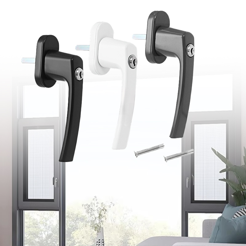 Window Lock Bar - Pegangan jendela plastik-baja yang dibuka ke