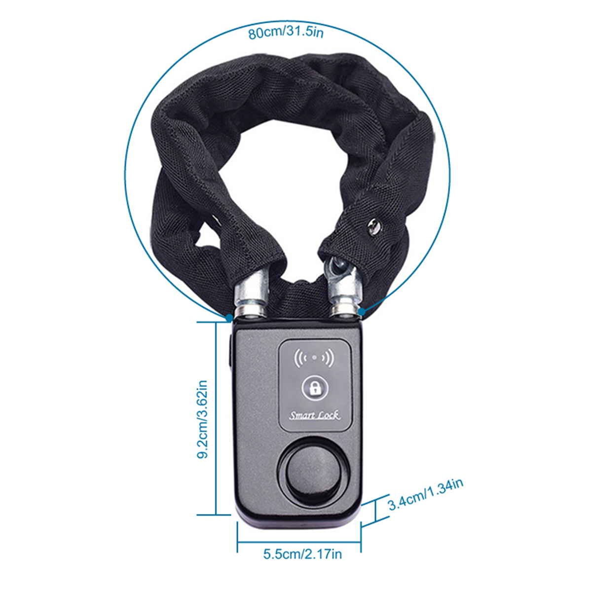 Kunci Rantai Bluetooth Pintar  - Security Chain Door ulasan dan harga