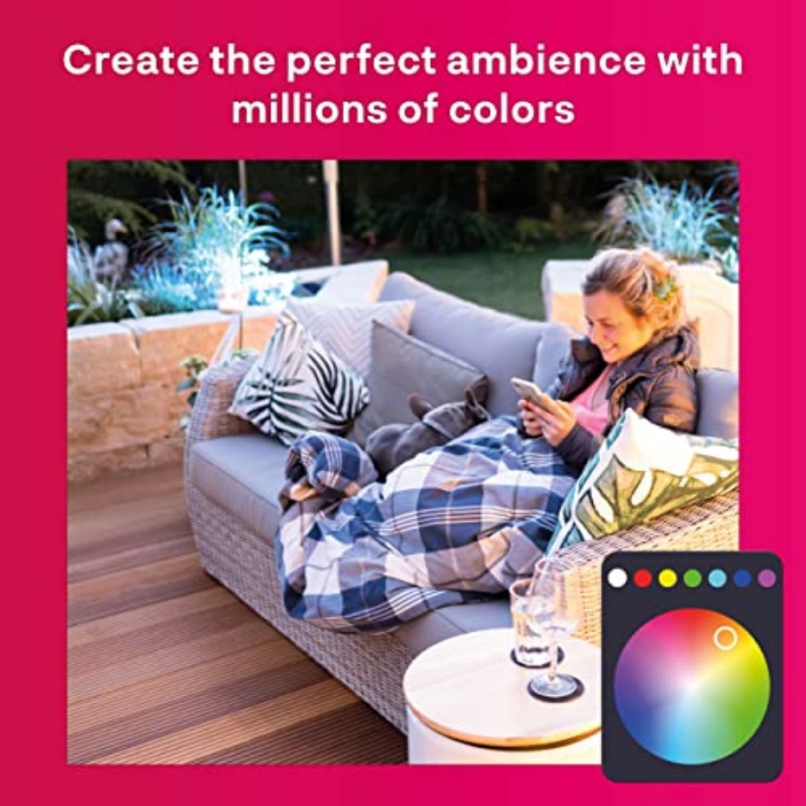 Lampu Luar Ruangan Pintar innr - Philips Light Hue Color ulasan dan harga